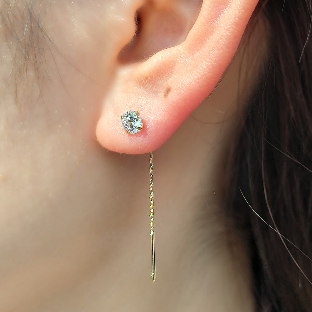 pendientes de plata de ley mujer